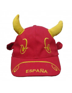 Gorra de España con cuernos