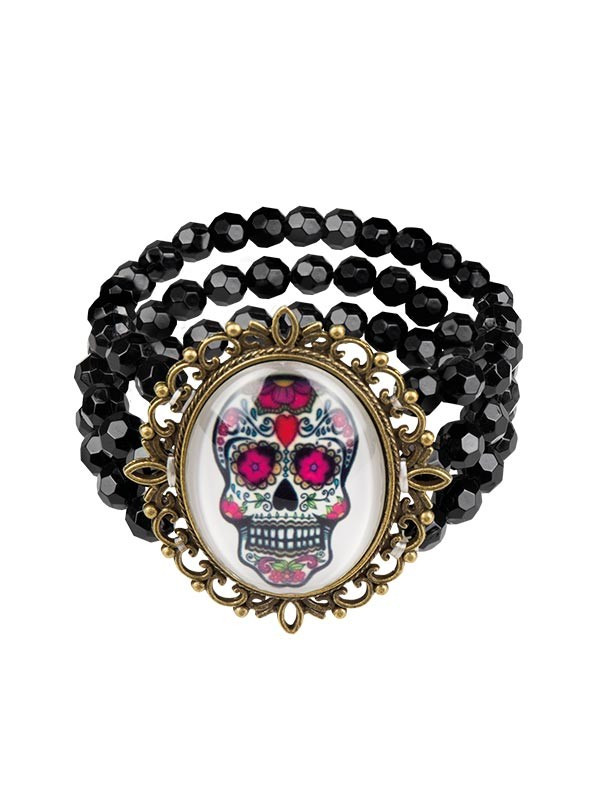 Pulsera calavera catrina