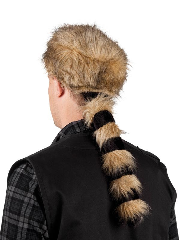 Sombrero cazador Alaska detrás