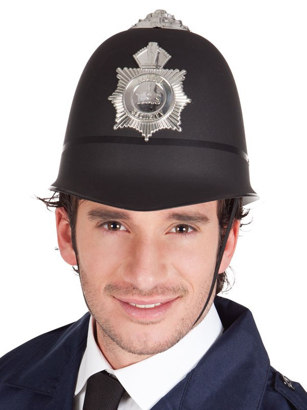 Casco policia bobby