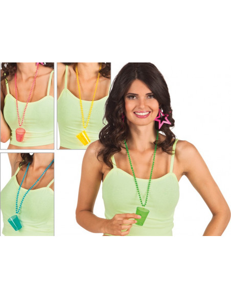 Collar vaso de chupito