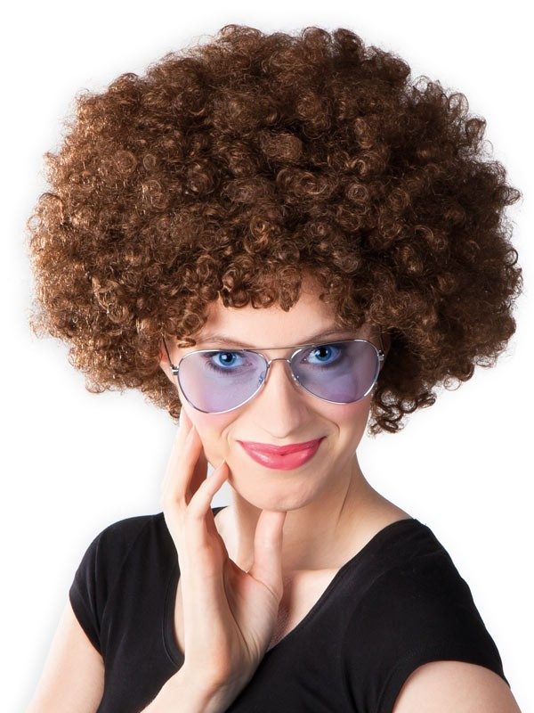 Peluca super afro hombre mujer