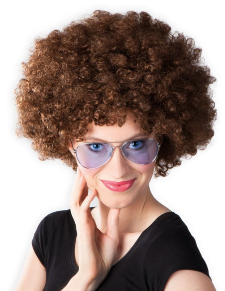 Peluca super afro hombre mujer
