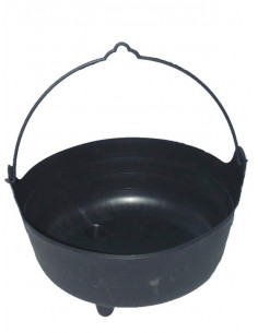 Caldero de brujas grande