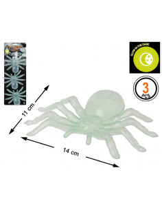 Arañas fluorescentes