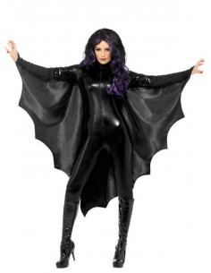 Capa murciélaga para mujer