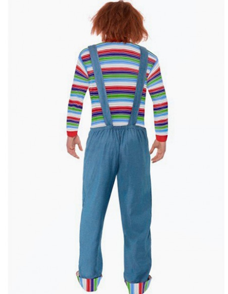 Disfraz Chucky para hombre trasera