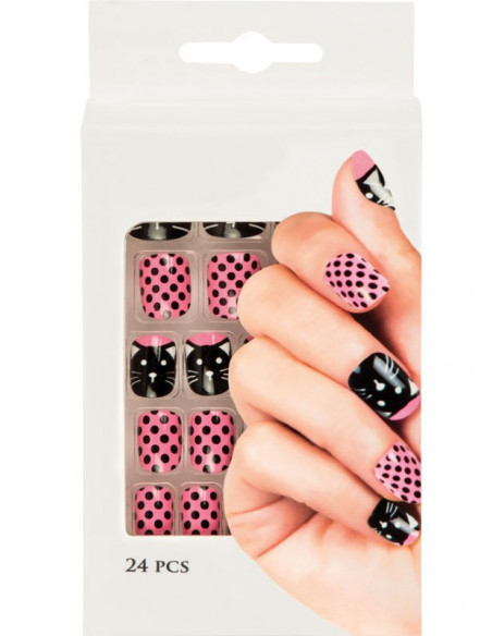 Uñas gatita blister