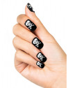 Uñas calaveras pirata