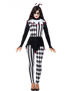 Disfraz arlequina mujer