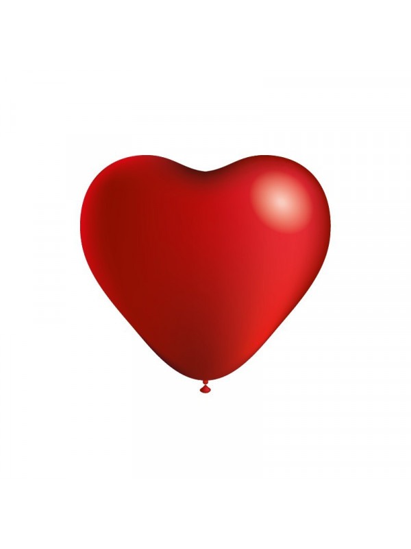 Globos de corazón 100uds
