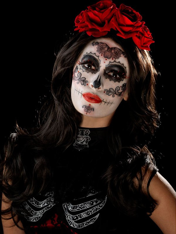 Kit maquillaje Catrina resultado