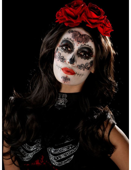 Kit maquillaje Catrina resultado