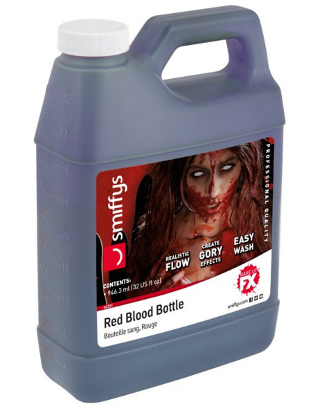 Sangre artificial en garrafa