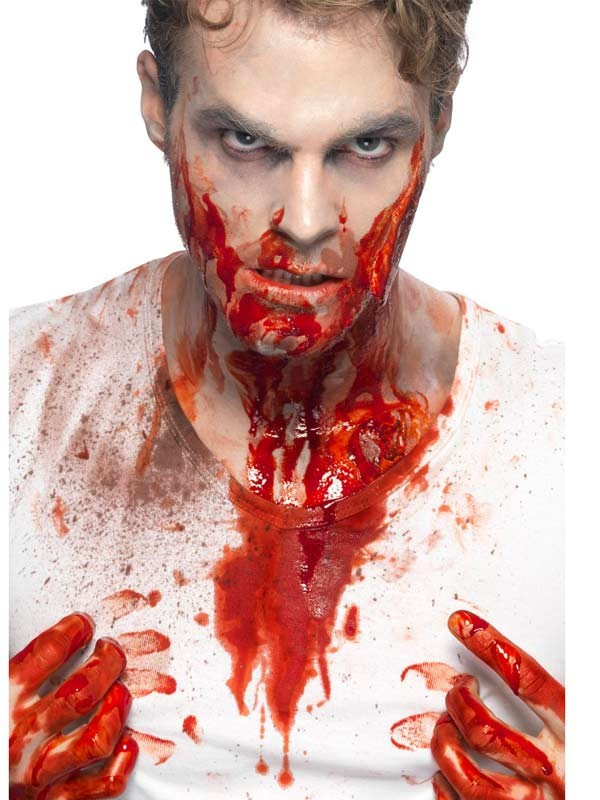 Sangre artificial en garrafa hombre