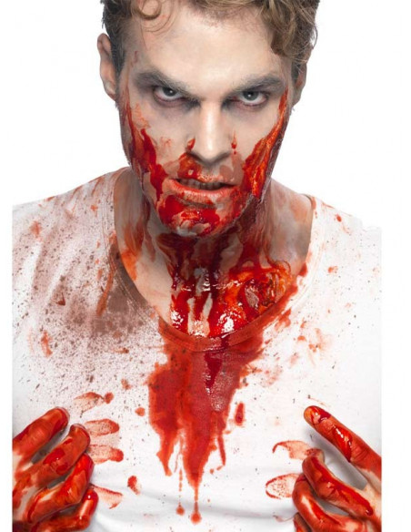 Sangre artificial en garrafa hombre