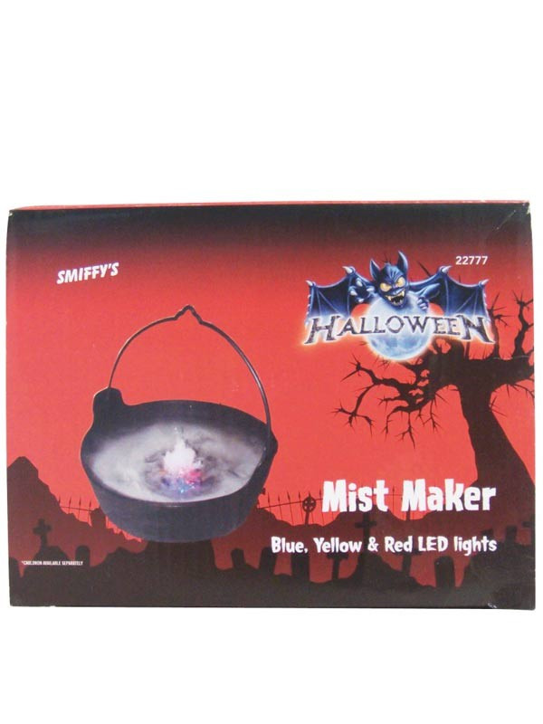 Humo con motor crea niebla caja