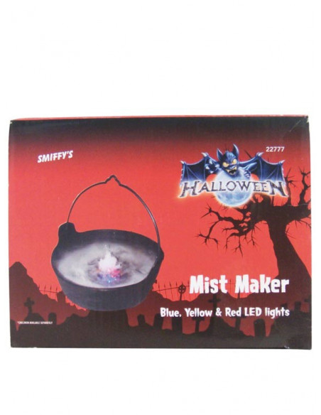 Humo con motor crea niebla caja