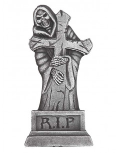 Lapida cruz RIP fantasma