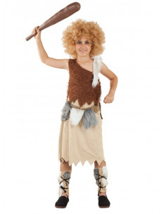 Disfraz de Troglodita para nina