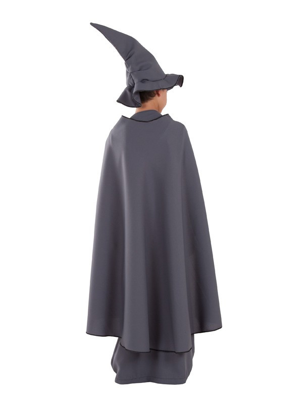 Disfraz de mago gris para nino