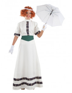 Disfraz de belle epoque para mujer