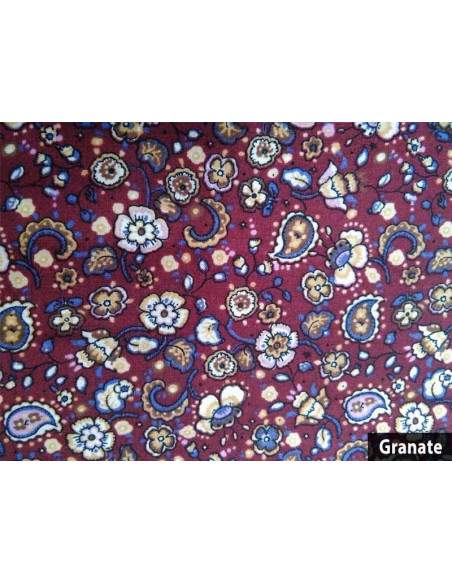 Tela patchwork algodón granate