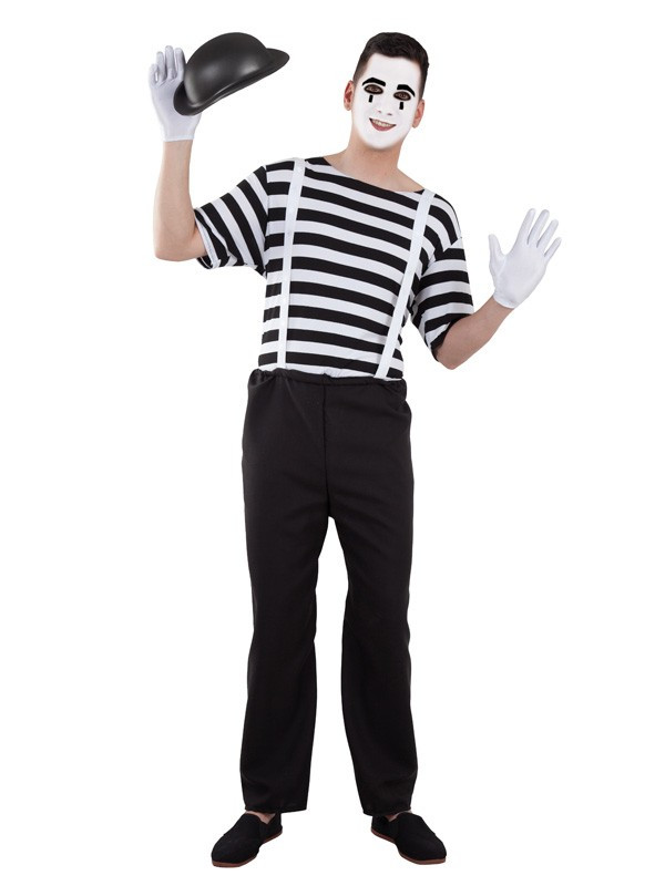 Disfraz de mimo para hombre