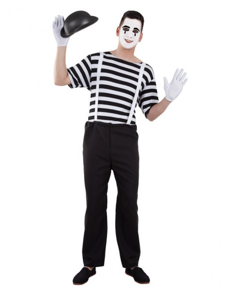 Disfraz de mimo para hombre