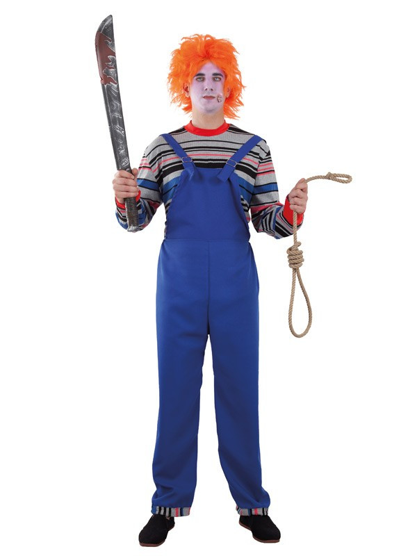 Disfraz de muñeco diabólico para hombre