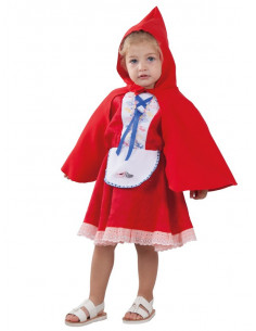 Disfraz de caperucita roja para bebé 2