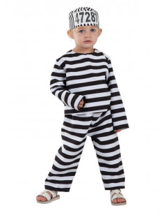 Disfraz de preso bebé