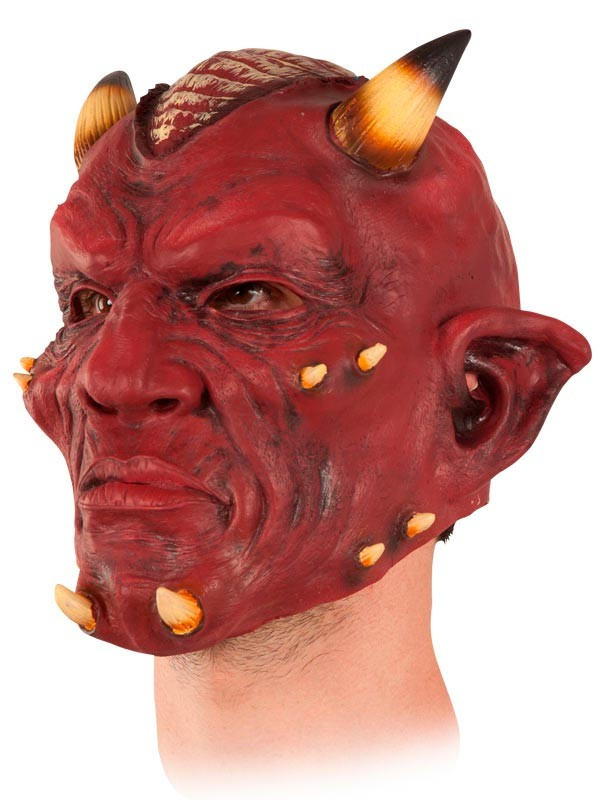 Máscara demonio de látex