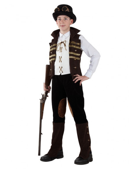Disfraz steampunk para niño