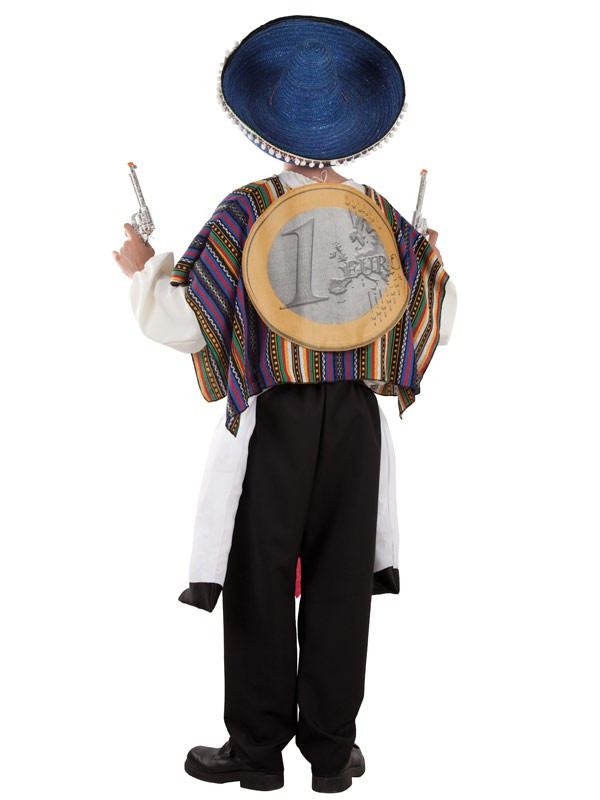 Disfraz de mexicano sobre Trump