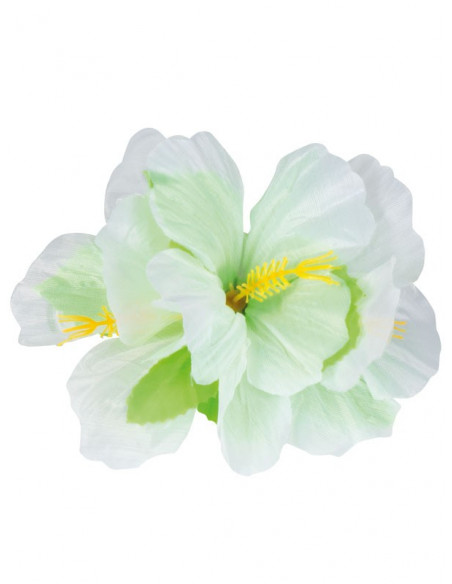 Flor hawaiana de cerca