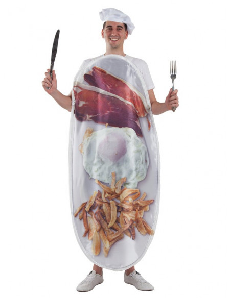 Disfraz de plato combinado