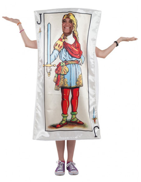 Disfraz de Carta Sota de Espadas