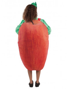 Disfraz de manzana para adulto 2