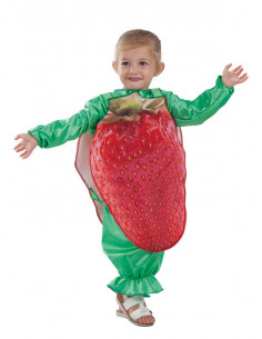 Disfraz de fresita para bebé