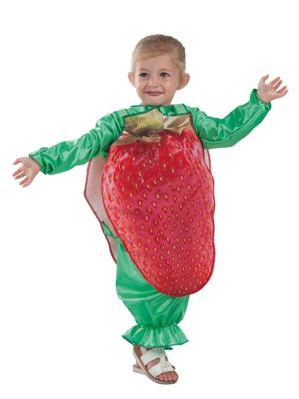 Disfraz de fresita para bebé