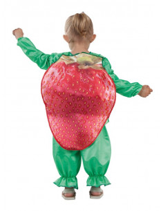 Disfraz de fresita para bebé 2