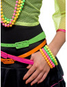 Pulseras de neon años 80