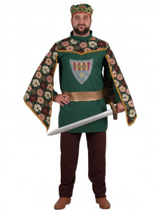 Disfraz de principe medieval para hombre