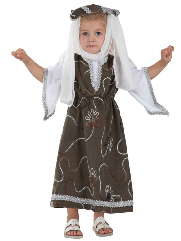 Disfraz de princesa medieval para bebé