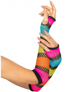 Guantes de neon años 80