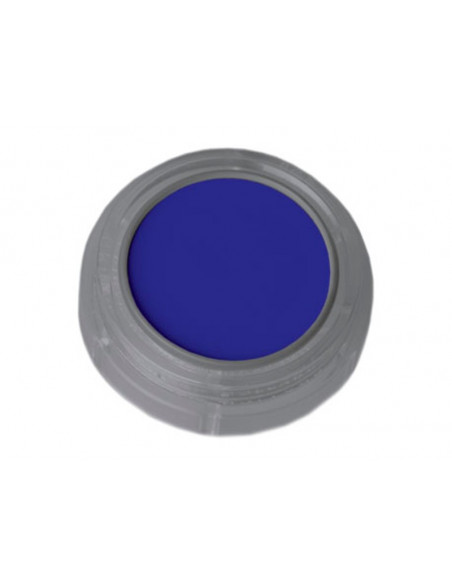 Maquillaje al agua fluor azul