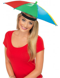 Gorro paraguas multicolor