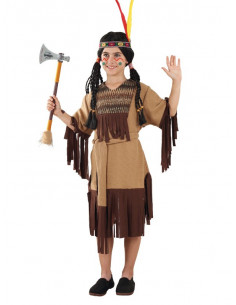 Disfraz de india para niña