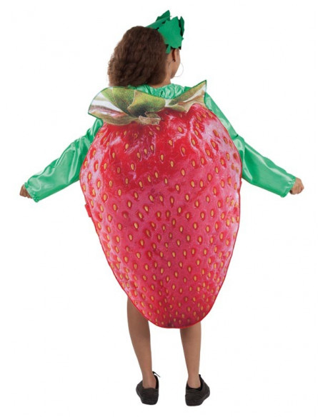 Disfraz de fresa para adulto